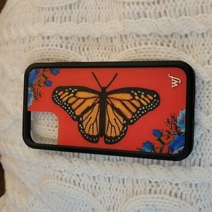 Wildflower IPhone 11 case -Butterfly
